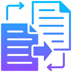 Obraz premium Duplicate Icon