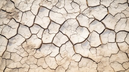 Fototapeta premium desert cracks texture