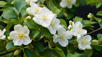 Obraz premium shrub mock orange