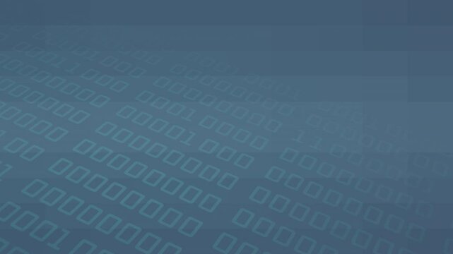 blue grey binary code online financial computing theme neutral background [4K]