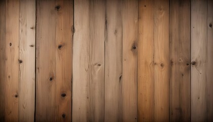 Obraz premium Wooden planks with light and dark brown tones showcasing natural grain