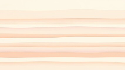 Obraz premium Soft Peach Horizontal Stripes Background Pastel Texture Design