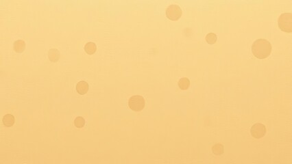Abstract Pastel Yellow Background with Circular Holes Texture Design