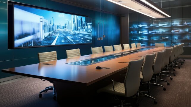 high long conference table