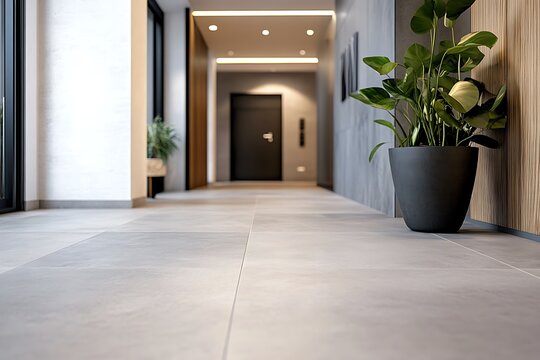 Exploring stoneware tiles for flooring scene  
