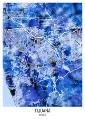 Tijuana MexicoCity Map