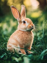 Fototapeta premium Bunny in Field