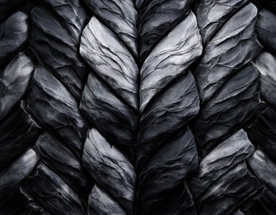 Dark scales: the raw power of armored shadows, an intricate pattern of strength, mystery, and impenetrable elegance