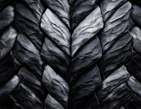 Dark scales: the raw power of armored shadows, an intricate pattern of strength, mystery, and impenetrable elegance