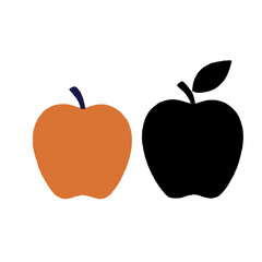 Fototapeta premium red apple on white background