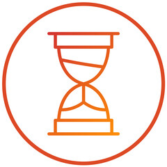 Vector Design Hourglass Icon Style