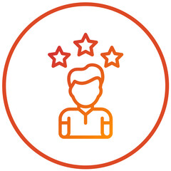 Vector Design Reputation Icon Style