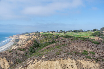 Torrey Pines Golf Course Overlooking Black’s Beach, San Diego