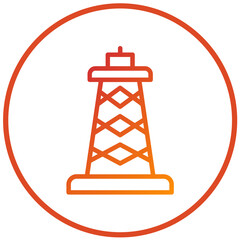 Vector Design Derrick Icon Style