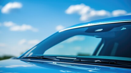 glossy glass shine