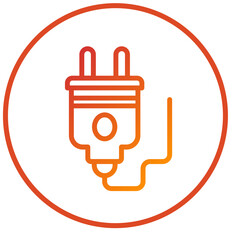 Vector Design Plug Icon Style