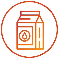 Vector Design Milk Icon Style