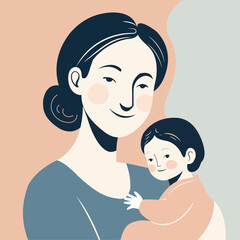 Soft and Elegant Background for Mother's Day Wishes