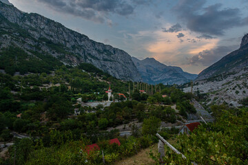 View on Selce, Albania