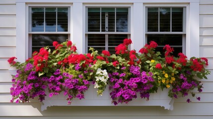 Fototapeta premium wooden exterior house window