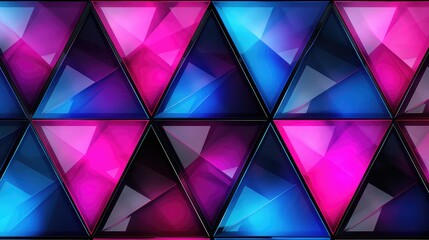 Fototapeta premium neon construction black and white