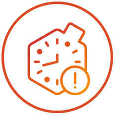 Vector Design Deadline Icon Style