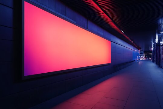 Bold text box in modern ad design concept
