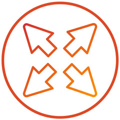 Vector Design Expand Icon Style