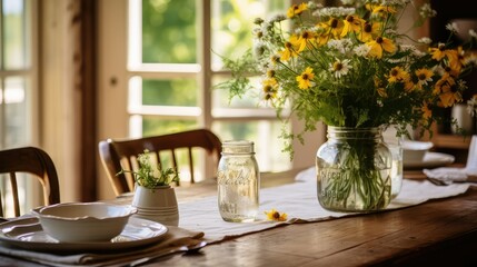 Fototapeta premium meal beautiful table