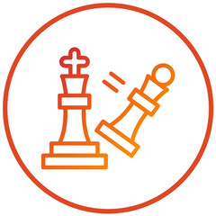 Defeat Vector Design Icon Style