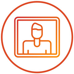 Profile Picture Vector Design Icon Style