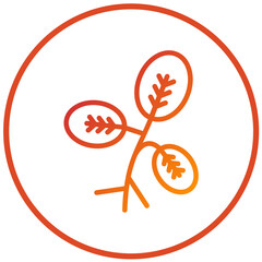 Watercress Vector Design Icon Style