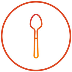 Vector Design Spoon Icon Style