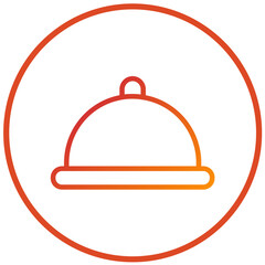 Vector Design Platter Icon Style