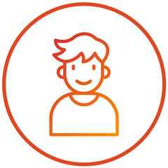 Vector Design Student Icon Style