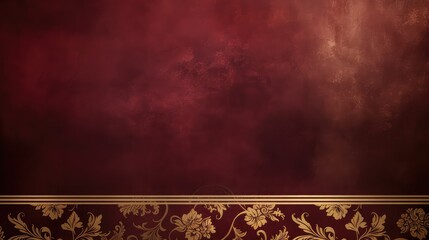 seamless burgundy and gold background