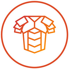 Vector Design Armor Icon Style