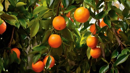 fruit orange tree