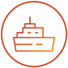 Vector Design Cruise Icon Style