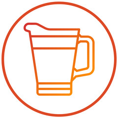 Vector Design Pitcher Icon Style