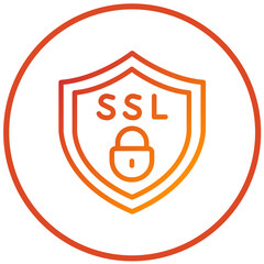 Vector Design SSL Icon Style