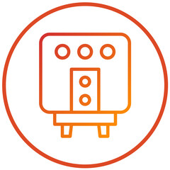 Fototapeta premium Vector Design Water Heater Icon Style