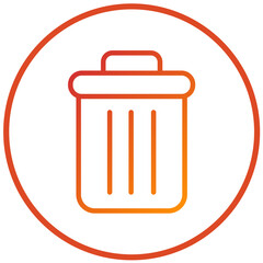 Vector Design Delete Icon Style