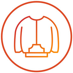 Vector Design Winter Coat Icon Style