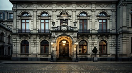 Obraz premium ornate building office