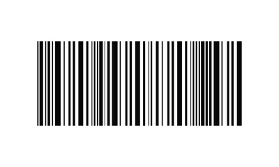 Barcode vector icon or bar code scan label for product price tag. trendy bar code for web icon. Easily editable