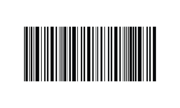 Barcode vector icon or bar code scan label for product price tag. trendy bar code for web icon. Easily editable