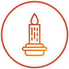 Vector Design Scented Candle Icon Style