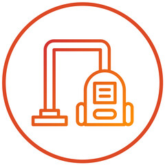 Vector Design Vacuum Cleaner Icon Style