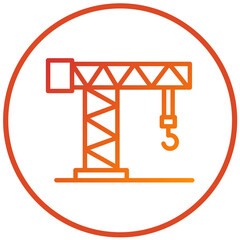 Vector Design Crane Icon Style
